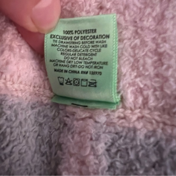 NWT Honeydew Intimates Chenille Pink Glisten Heart Print Jogger Pants Size Large - Picture 15 of 15